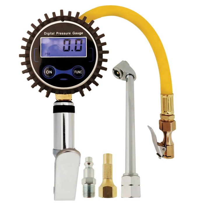 Tire Inflators With Digital Gauge