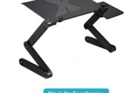 14_29_Black_No_Fan Adjustable Laptop Stands