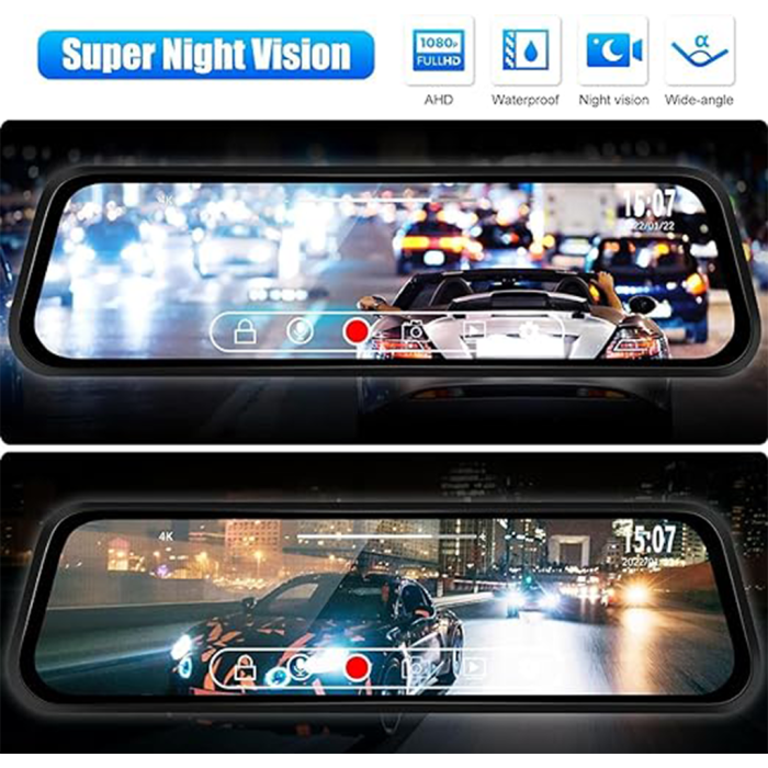 Smart Rearview Mirrors With Camera